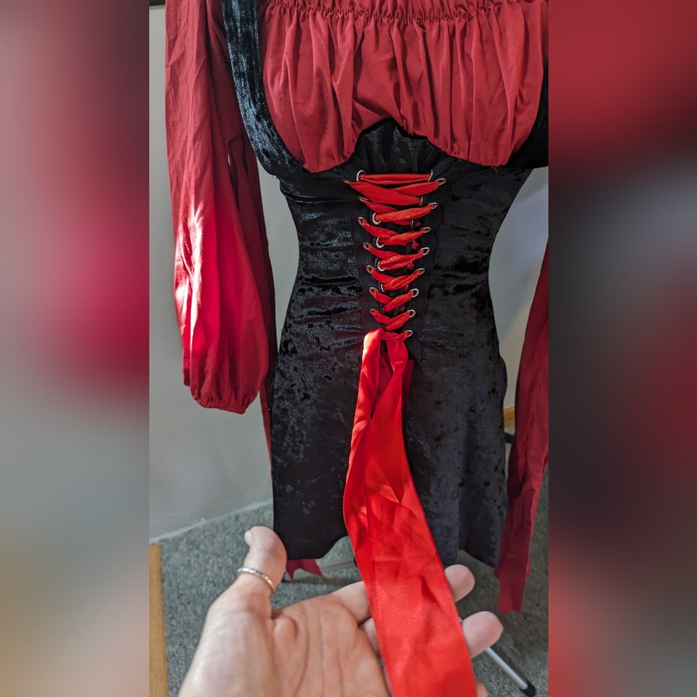 Sexy Pirate Costume Size Small/Petite - Picture 4 of 8